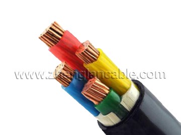 XLPE insulated LV cable unarmored