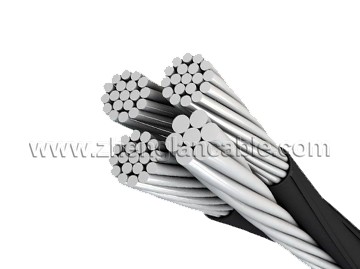 Quadruplex Service Drop Cable