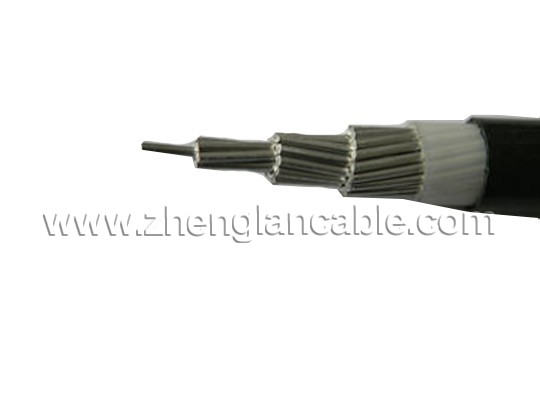 XLPE insulated LV cable unarmored