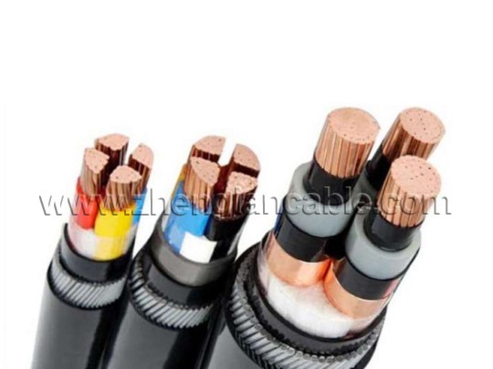 Cu(AL) XLPE SWA PVC LV armored  Power Cable