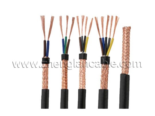 Copper Wire Braid Shielded Control Cable